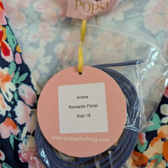 Popsy Clothing Ariana Romantic Floral Dress - Picture 6 of 6